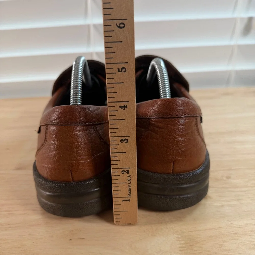 Mephisto Loafers Men's Dark Brown Leather Slip-On Round Toe Casual - 11.5